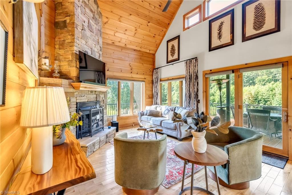 Stick/Site Built at 309 Flint River Drive, Laurel Springs NC 28644, photo 16 of 48
