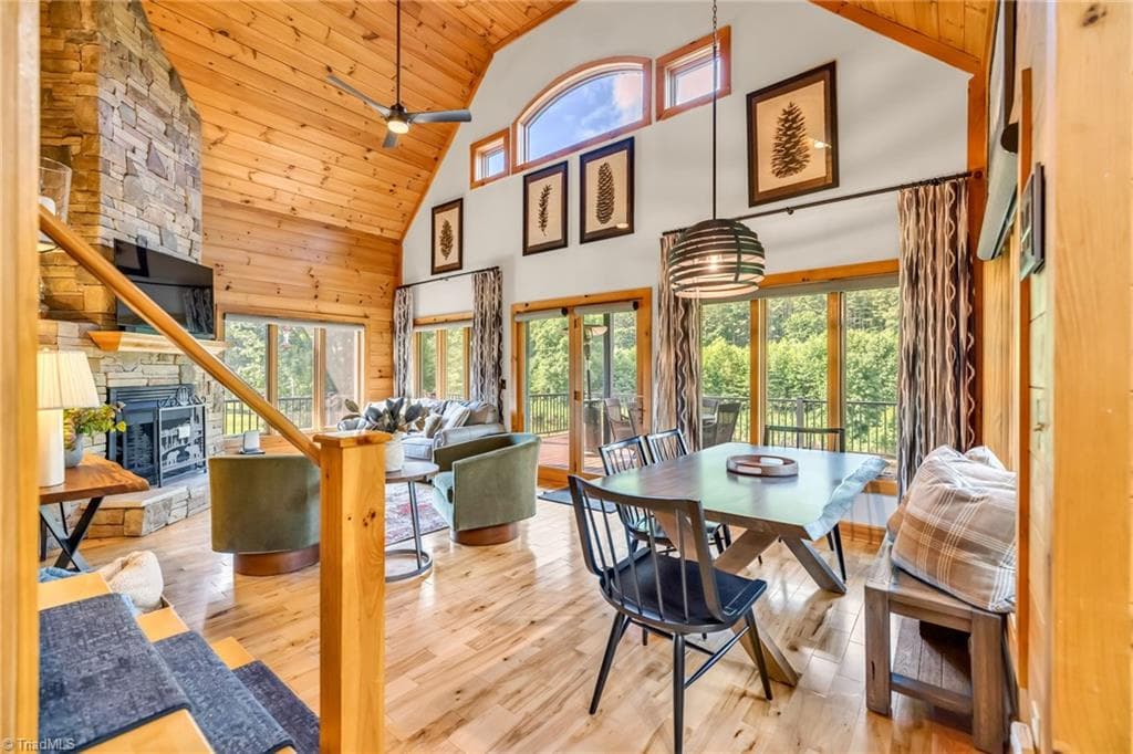 Stick/Site Built at 309 Flint River Drive, Laurel Springs NC 28644, photo 14 of 48