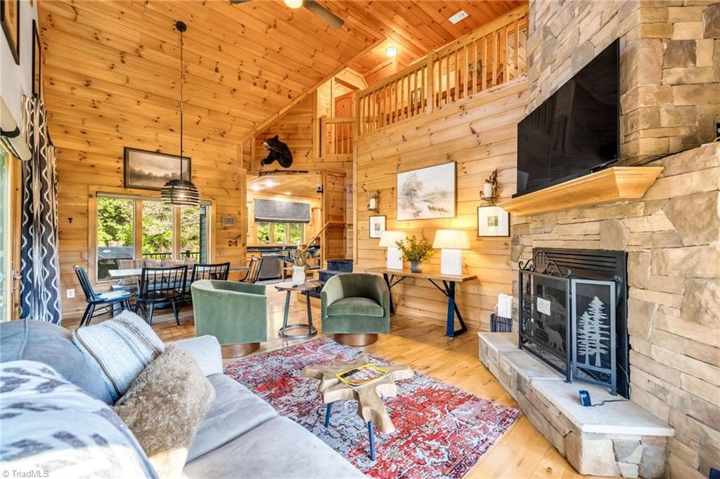 Stick/Site Built at 309 Flint River Drive, Laurel Springs NC 28644, photo 19 of 48