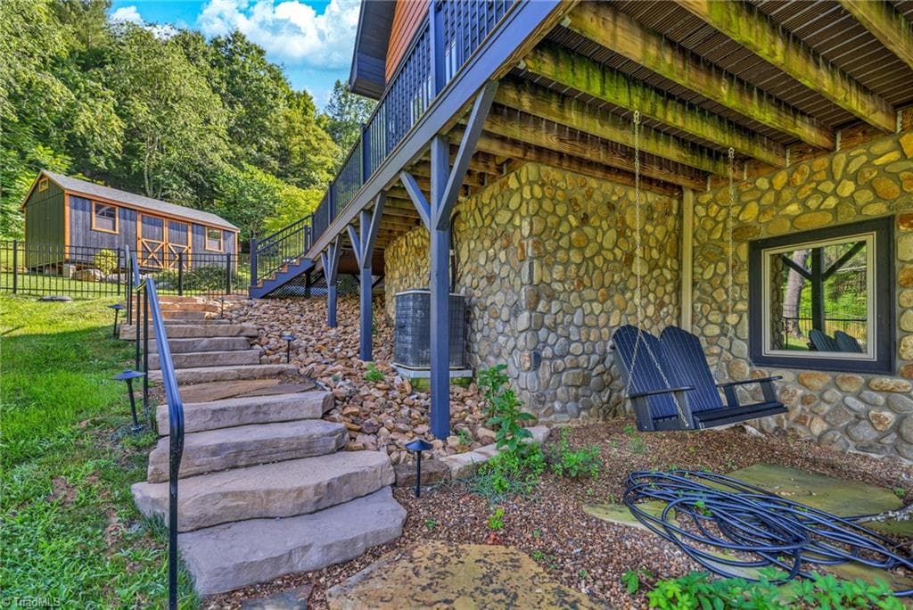 Stick/Site Built at 309 Flint River Drive, Laurel Springs NC 28644, photo 44 of 48