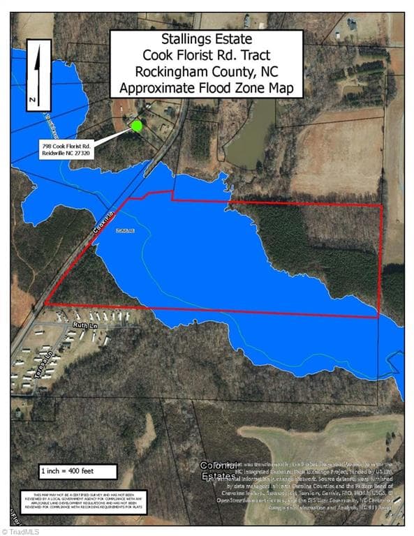 Unimproved Land at 0000 Cook Florist Road, Reidsville NC 27320, photo 9 of 10