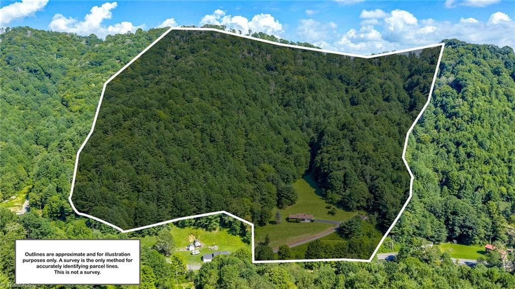 Stick/Site Built at 420 Roaring Fork Road, Creston NC 28615, photo 2 of 46