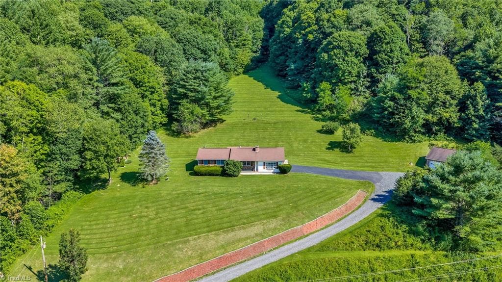 Stick/Site Built at 420 Roaring Fork Road, Creston NC 28615, photo 3 of 46
