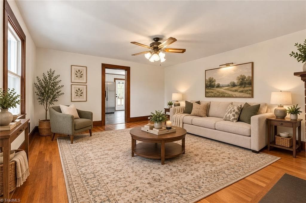 Virtually Staged - 102 Cardwell Street, Madison NC 27025, Madison