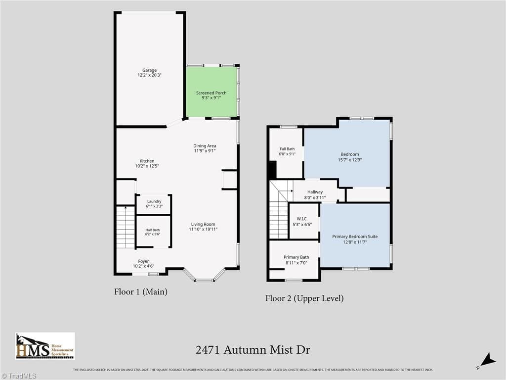 Stick/Site Built at 2471 Autumn Mist Drive, Winston-Salem NC 27103, Winston-Salem, photo 27 of 28