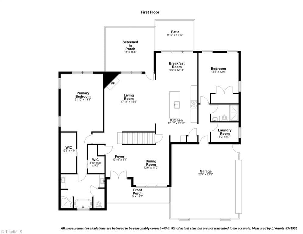 Stick/Site Built at 7114 Rae Farms Way, Greensboro NC 27455, photo 45 of 47