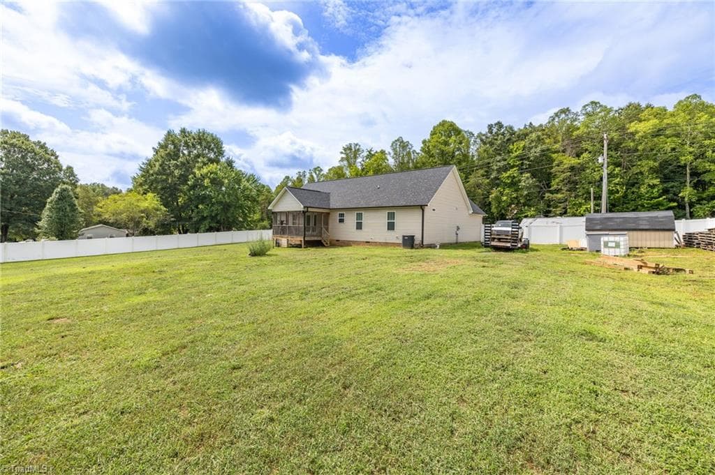 Stick/Site Built at 343 Gideon Grove Church Road, Stokesdale NC 27357, photo 29 of 32