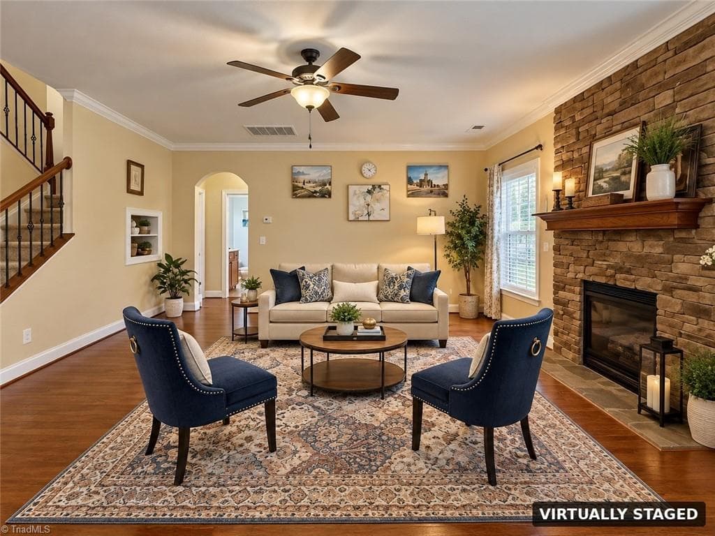 Stick/Site Built at 2227 Dunning Court, High Point NC 27265, photo 3 of 37