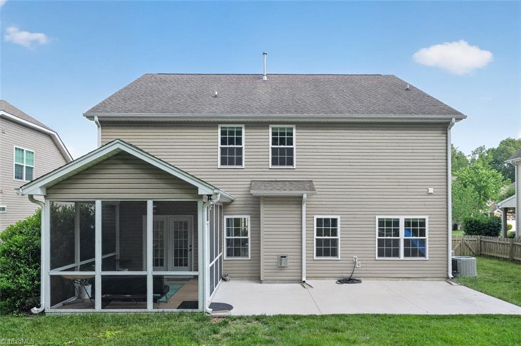 Stick/Site Built at 2227 Dunning Court, High Point NC 27265, photo 32 of 37