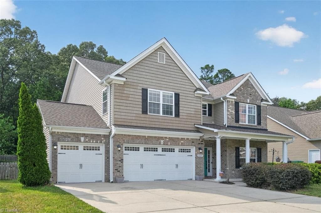 Stick/Site Built at 2227 Dunning Court, High Point NC 27265, photo 33 of 37