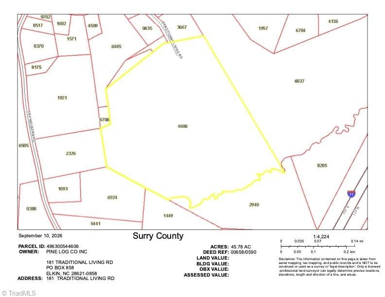 Industrial at 181 Traditional Living Road, State Road NC 28676, photo 4 of 17