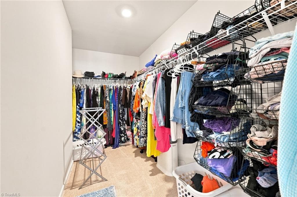 Massive primary bedroom closet - 1262 Evelynnview Lane, Kernersville NC 27284, Kernersville