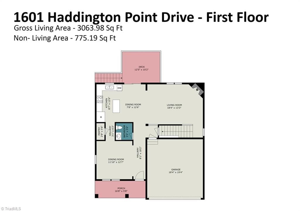 Stick/Site Built at 1601 Haddington Point Drive, Kernersville NC 27284, photo 35 of 38