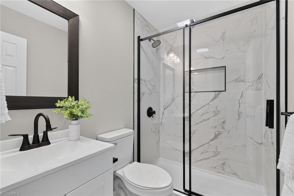 Full Bathroom, New tile - 528 Carol Leigh Drive, Gibsonville NC 27249, Gibsonville