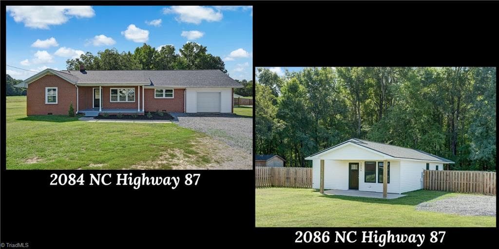 2084 & 2086 NC Highway 87, Reidsville NC 27320