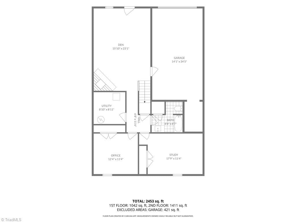 Stick/Site Built at 2544 Tantelon Place, Winston-Salem NC 27127, Winston-Salem, photo 36 of 36