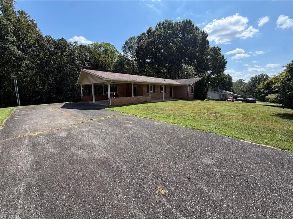 Large Driveway - 291 Michael Drive, Dobson NC 27017, Dobson