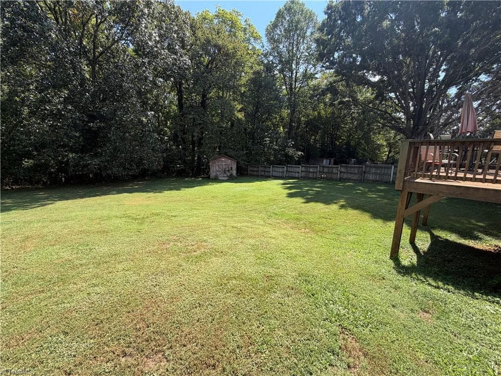 Back Yard - 291 Michael Drive, Dobson NC 27017, Dobson