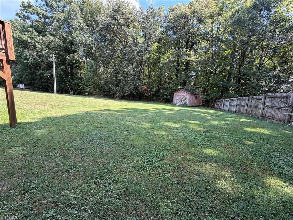 Back Yard - 291 Michael Drive, Dobson NC 27017, Dobson