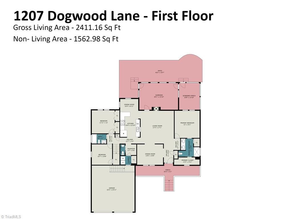 Stick/Site Built at 1207 Dogwood Lane, Archdale NC 27263, Archdale, photo 51 of 56