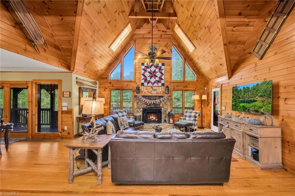 Stick/Site Built at 60 Running Doe Way, Piney Creek NC 28663, photo 5 of 50