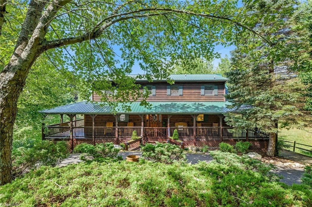 Stick/Site Built at 60 Running Doe Way, Piney Creek NC 28663, photo 4 of 50