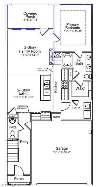 Stick/Site Built at 322 Whitespire Terrace, Greensboro NC 27410, photo 6 of 7