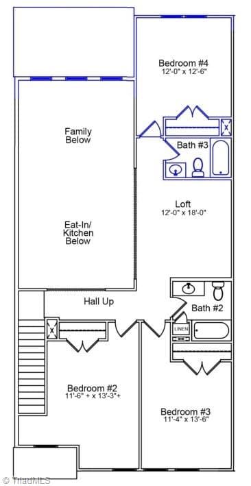 Stick/Site Built at 322 Whitespire Terrace, Greensboro NC 27410, photo 7 of 7
