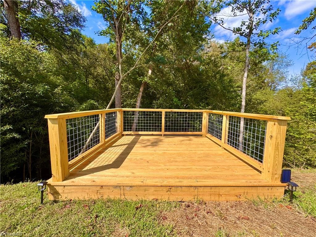 Floating deck with creek view - 6254 NC Highway 268, Dobson NC 27017, Dobson