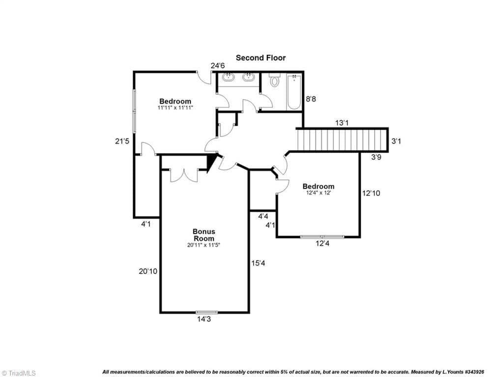 Stick/Site Built at 7479 Fox Chase Drive, Trinity NC 27370, Trinity, photo 48 of 50