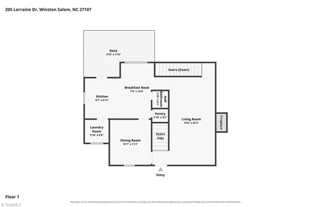 Stick/Site Built at 205 Lorraine Drive, Winston-Salem NC 27107, Winston-Salem, photo 21 of 22