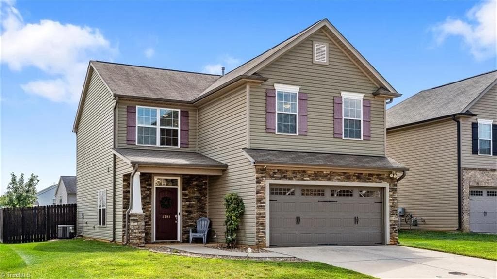 Stick/Site Built at 1391 Land Grove Drive, Kernersville NC 27284, photo 2 of 37