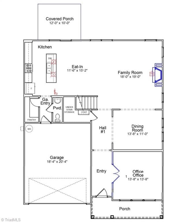 Stick/Site Built at 4043 Stirrup Drive, Clemmons NC 27012, photo 2 of 3