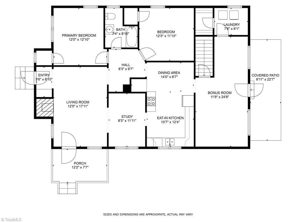 Stick/Site Built at 691 Salisbury Street, Mocksville NC 27028, Mocksville, photo 25 of 90