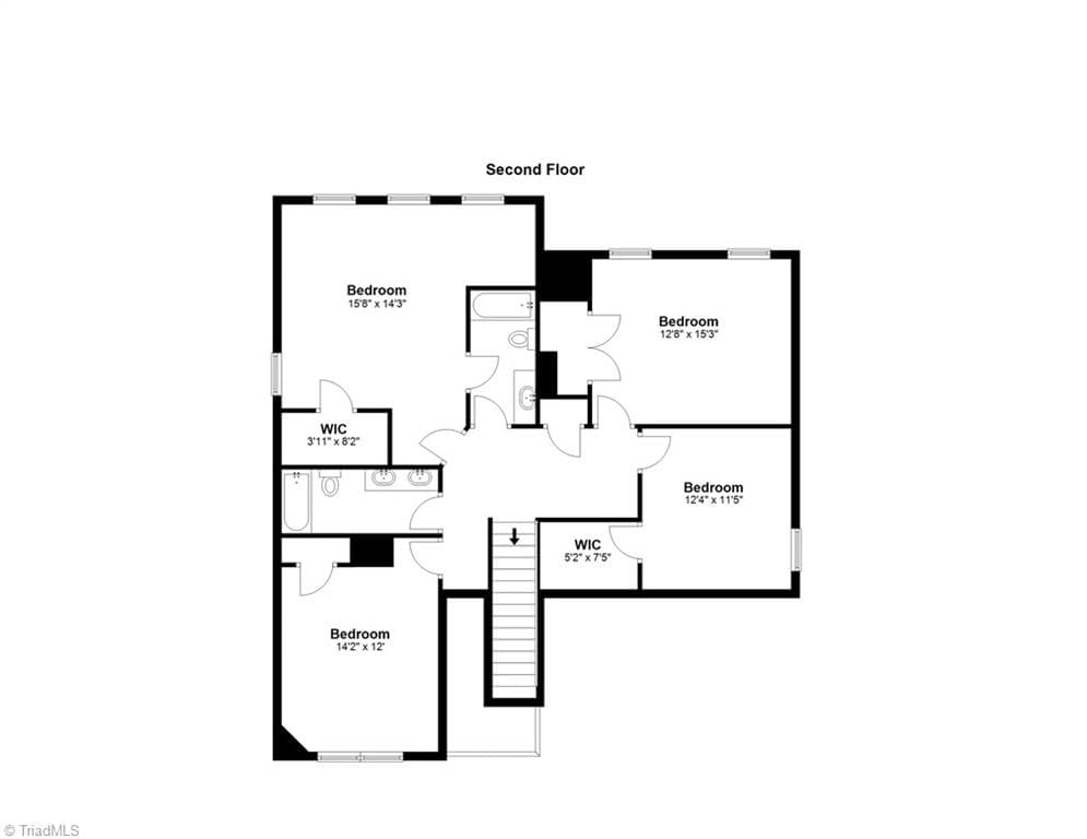Stick/Site Built at 2210 Starfall Drive, Colfax NC 27235, Colfax, photo 42 of 44