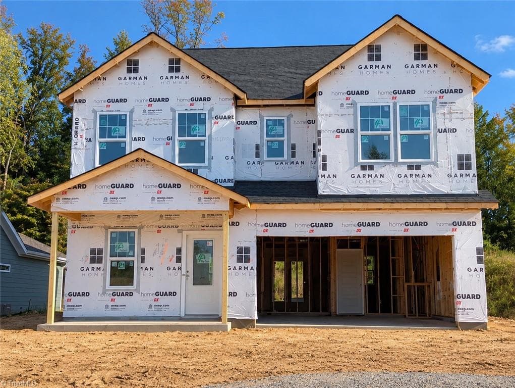 LOOK WHO’S TAKING SHAPE! This beauty is officially coming to life. Follow along as we get closer to HOME. - 9223 Stoney River Lane, Kernersville NC 27284, Kernersville