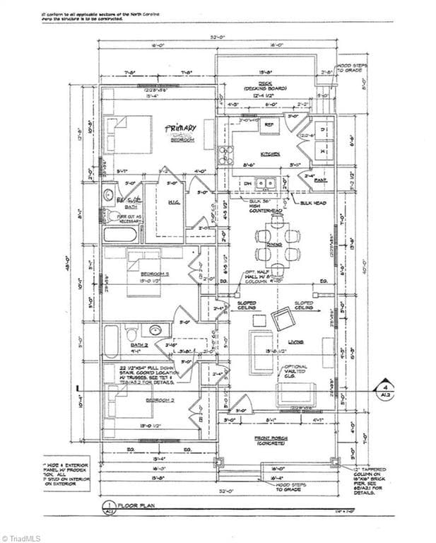 Stick/Site Built at 809 Washington Post Road, New Bern NC 28562, photo 5 of 6