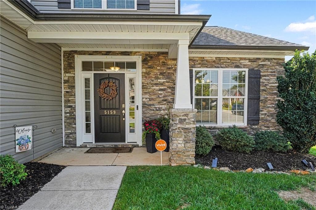 Stick/Site Built at 5159 Sedge Hollow Drive, Kernersville NC 27284, photo 2 of 36