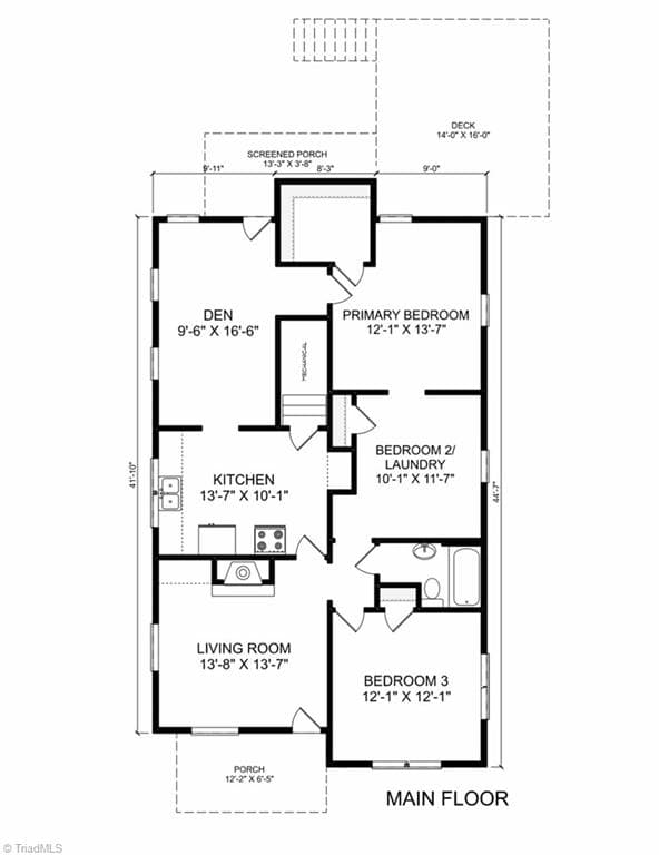 Stick/Site Built at 1121 W Northwood Street, Greensboro NC 27408, photo 2 of 7