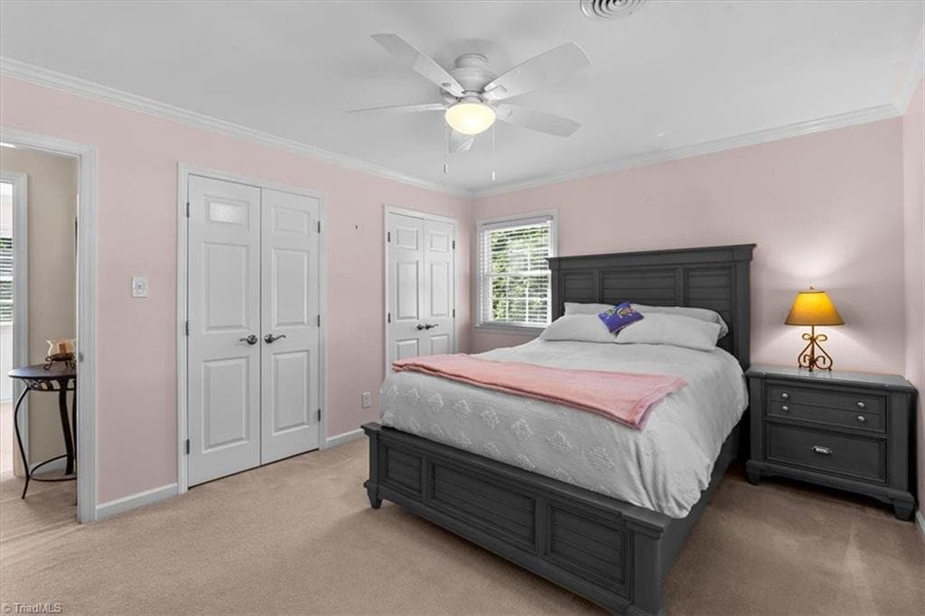 Two large closets offers ample storage - 4 Horseshoe Court, Greensboro NC 27410, Greensboro