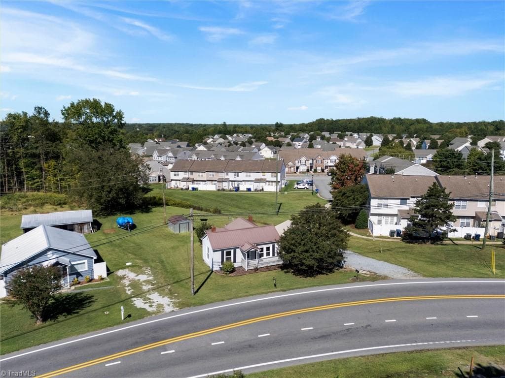 Aerial of proprety - 24 Forest Hill Road, Lexington NC 27295, Lexington