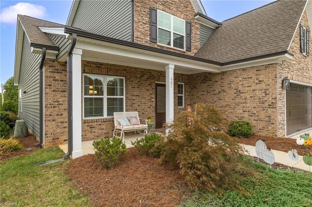 Stick/Site Built at 407 Brooke Hill Drive, Lewisville NC 27023, Lewisville, photo 7 of 80