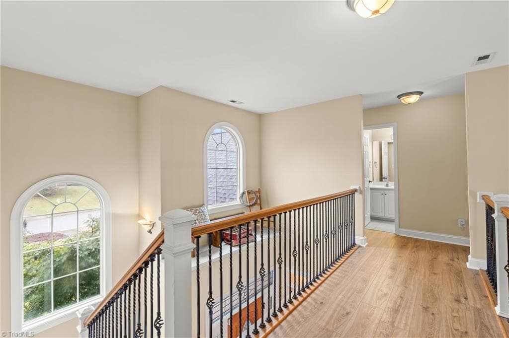 Upstairs landing. - 1304 Bradford Lane, Archdale NC 27263, Archdale