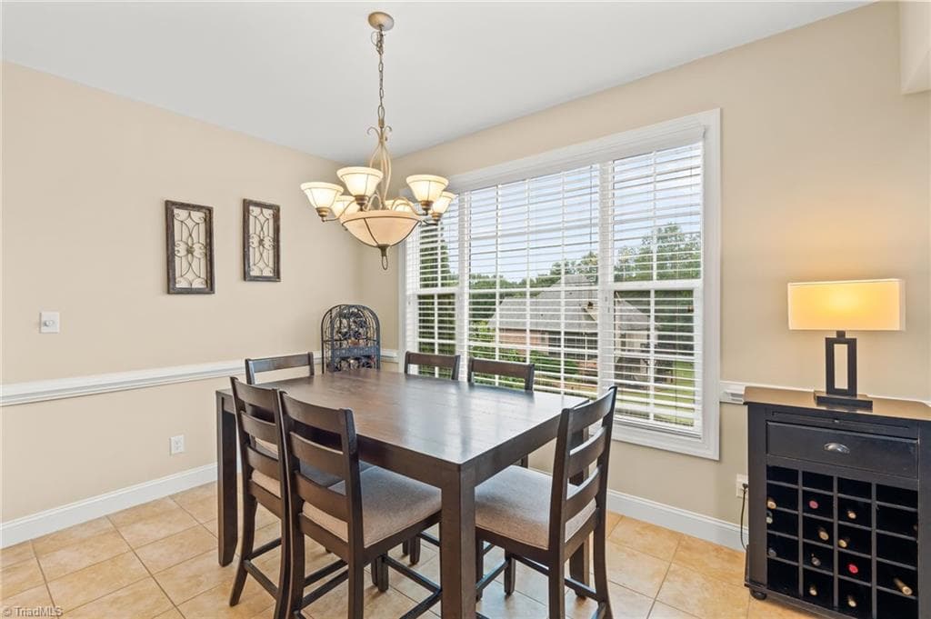 Dining area. - 1304 Bradford Lane, Archdale NC 27263, Archdale