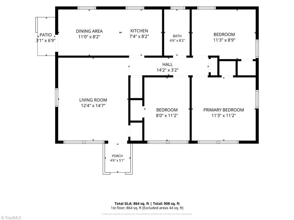 Stick/Site Built at 1998 Freeman Mill Road, Greensboro NC 27406, photo 37 of 37