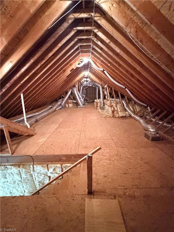 Full upper attic - 1242 Blackberry Ridge Road, High Point NC 27265, High Point