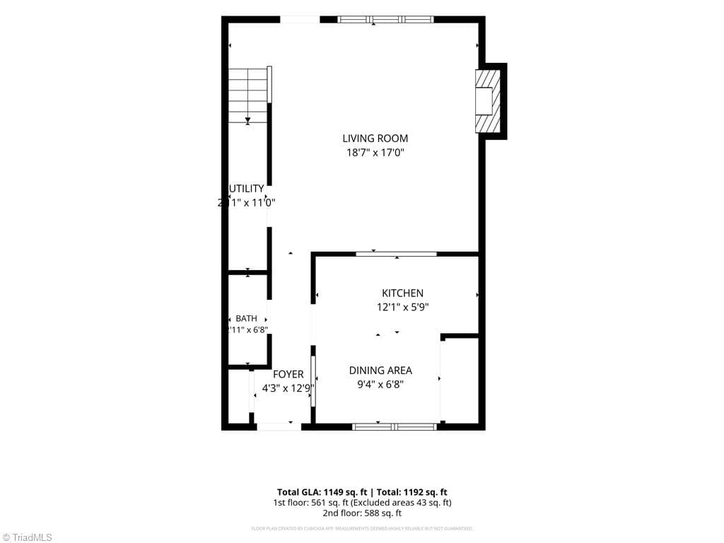Stick/Site Built at 5500 Richland Street # A, Greensboro NC 27409, Greensboro, photo 73 of 76