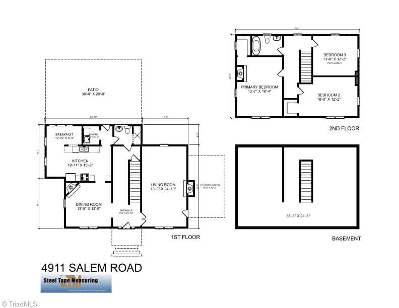 Stick/Site Built at 4911 Salem Road, Walkertown NC 27051, photo 28 of 28