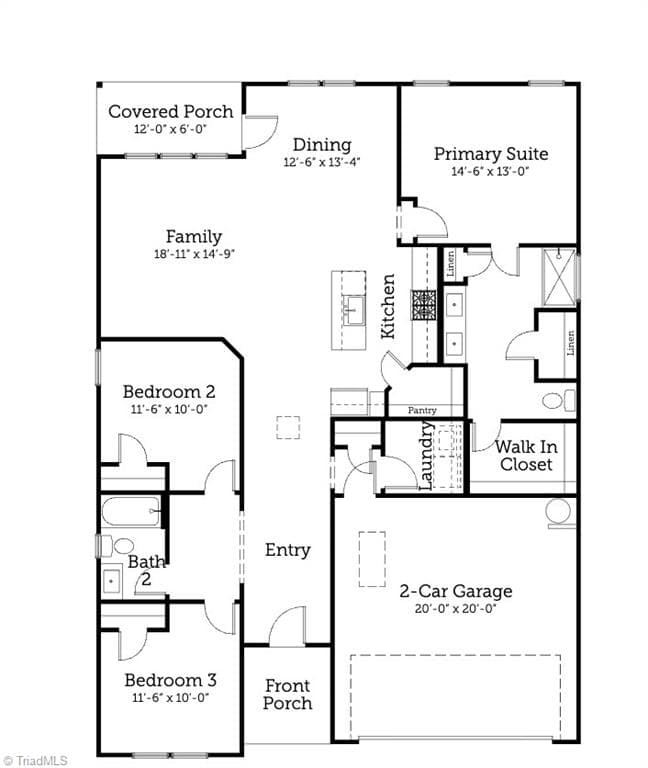 Stick/Site Built at 5551 Rock Valley Drive, Trinity NC 27370, Trinity, photo 2 of 25