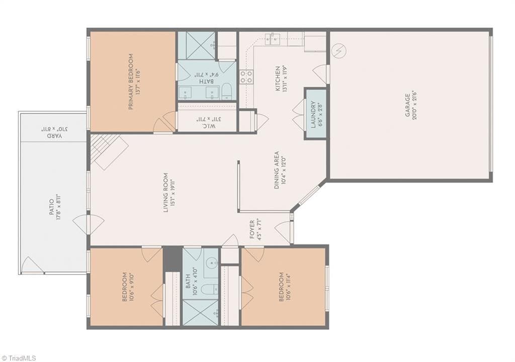 Stick/Site Built at 1356 Bayswater Drive, High Point NC 27265, photo 41 of 41